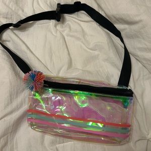 Jadelynn brooke clear fannypack